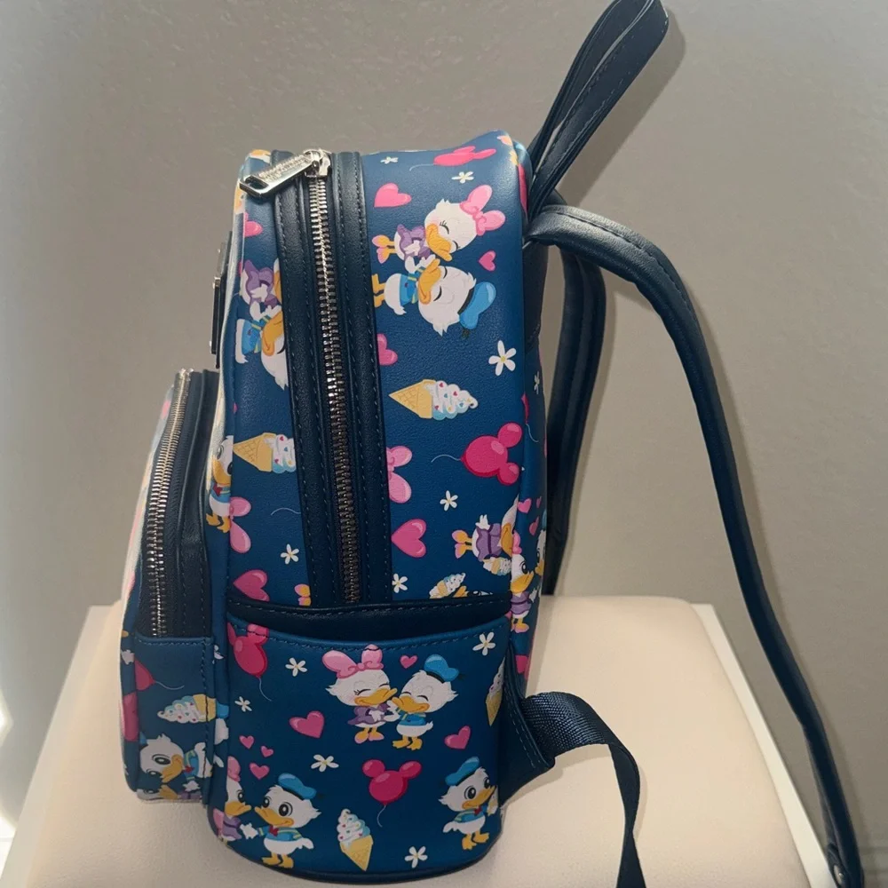 Loungefly Disney Donald & Daisy Duck 💕 Loungefly Mini Backpack